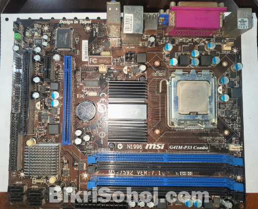 MSI G41 P33 combo MotherBoard